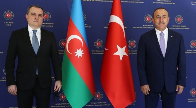 Çavuşoğlu, Azerbaycan Dışişleri Bakanı Bayramov ile görüştü