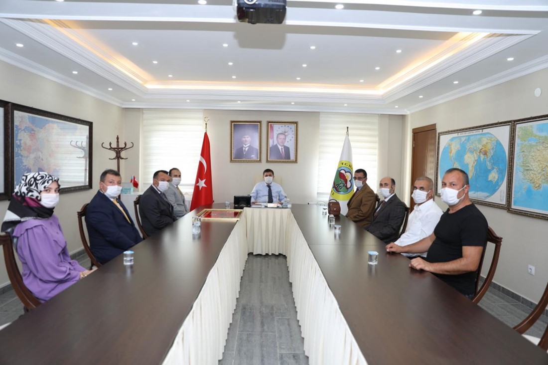 15 Temmuz Federasyonu Iğdır İl Başkanı Akkuş `dan Vali Sarıibrahim `e ziyaret