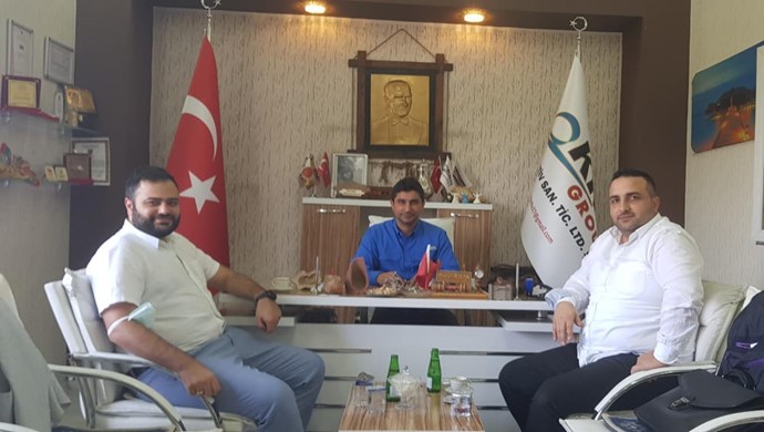Hilal Otomotiv `den KRN Group`a Ziyaret