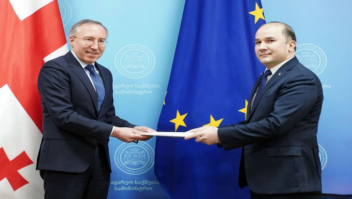 Presentation of Copies of Credentials to the Deputy Minister of Foreign Affairs of Georgia