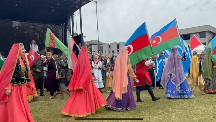 Azərbaycan Sidneydə keçirilən ənənəvi Türk Festivalında təmsil olunub